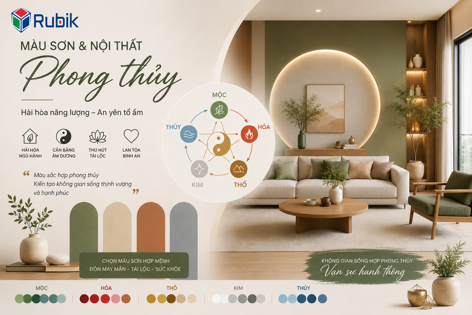 Nghệ Thuật Kiến Tạo Không Gian Sống Hài Hòa Và Thịnh Vượng